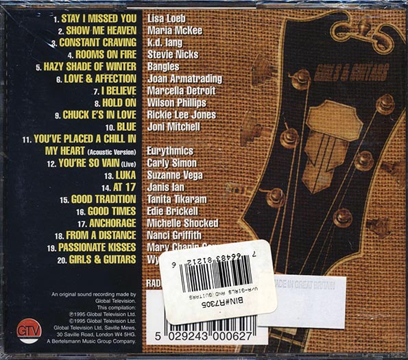Stevie Nicks, Lisa Loeb, Maria McKee, Etc. - Girls And Guitars (CD)