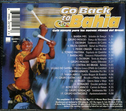 Banda Mel, Grupo Molejo, Olodum, Etc. - Go Back To Bahia (CD)