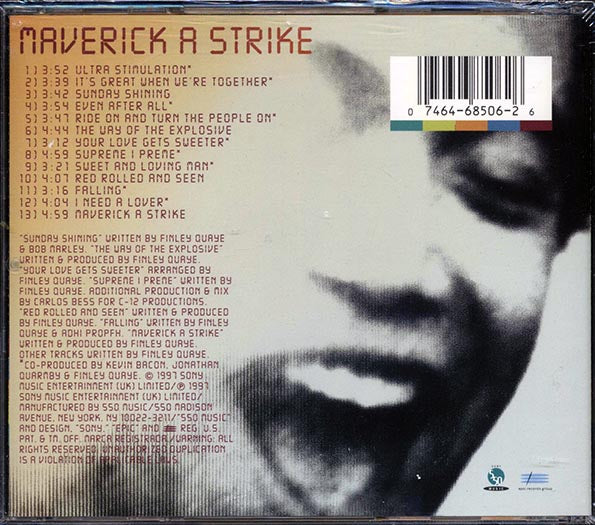 Finley Quaye - Maverick A Strike (CD)