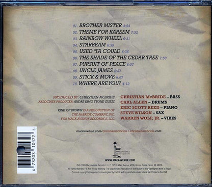 Christian McBride, Inside Straight - Kind Of Brown (CD)
