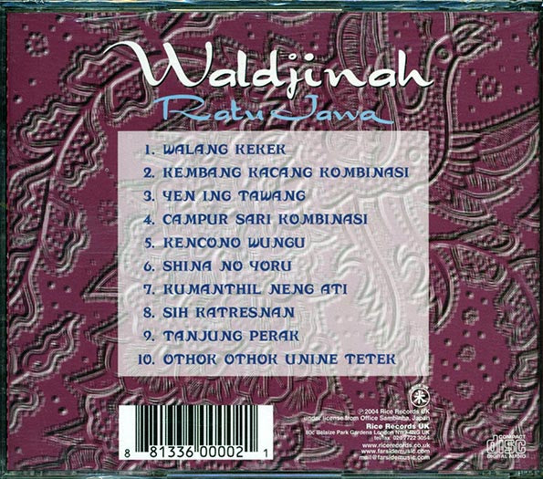 Waldjinah - Ratu Jawa (CD)