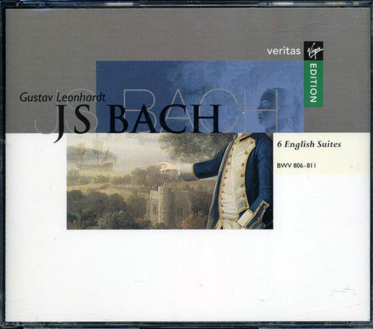 Bach, Gustav Leonhardt - 6 English Suites (CD)