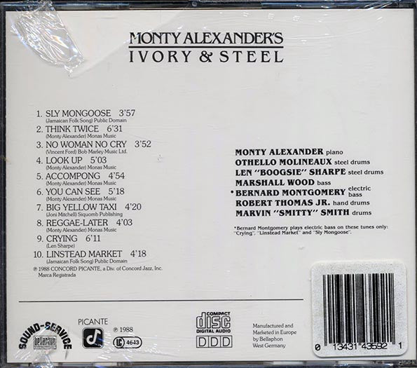 Monty Alexander, Ivory & Steel - Jamboree (CD)