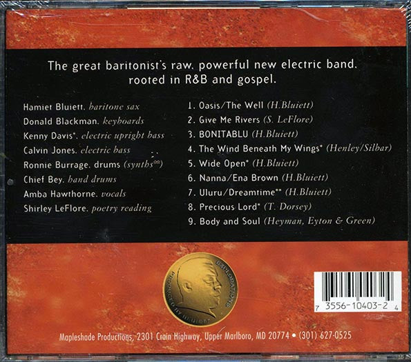 Hamiet Bluiett - Bluiett's Barbeque (CD)