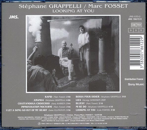 Stephane Grappelli, Marc Fosset - Looking At You (CD)