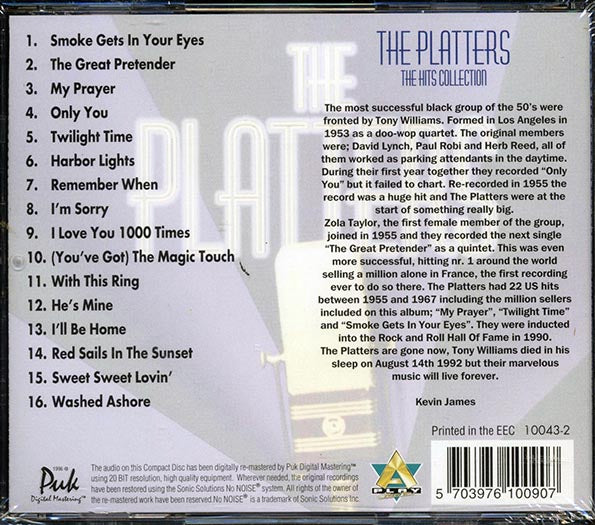 The Platters - The Hits Collection (CD)