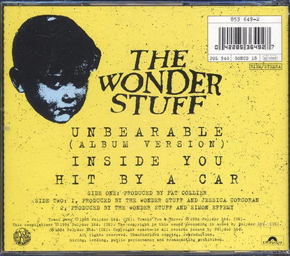 The Wonder Stuff - Unbearable (CD)