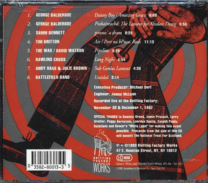 George Balderose, Samm Bennett, Tim Britton, Etc. - Dewar's Bagpipe Festival: Live At The Knitting Factory (CD)
