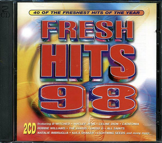 Celine Dion, Wyclef Jean, Five, Etc. - Fresh Hits 98 (40 tracks) (CD)