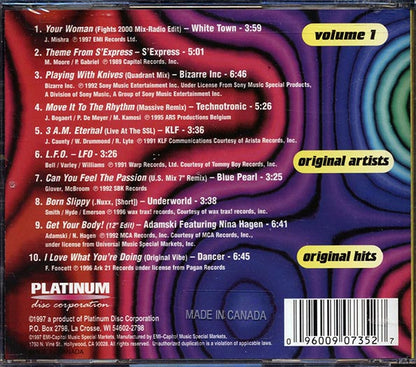 White Town, Bizarre Inc, Technotronic, Etc. - Dance Now Volume 1 (CD)