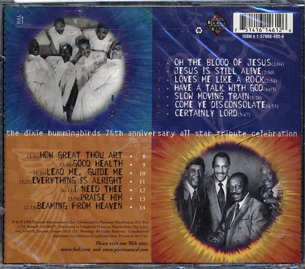 The Dixie Hummingbirds - Music In The Air: 70th Anniversary Celebration (CD)