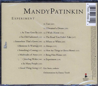 Mandy Patinkin - Experiment (CD)