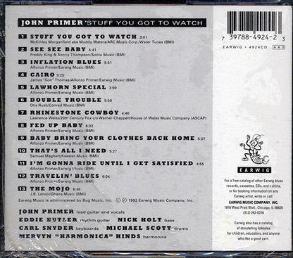John Primer - Stuff You Got To Watch (CD)