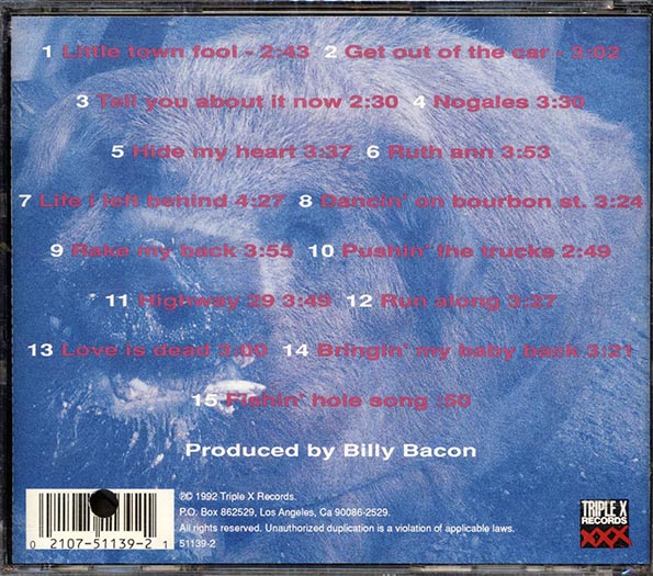 Billy Bacon & The Forbidden Pigs - Dressed To Swill (CD)