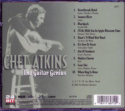 Chet Atkins - The Guitar Genius (remastered) (CD)
