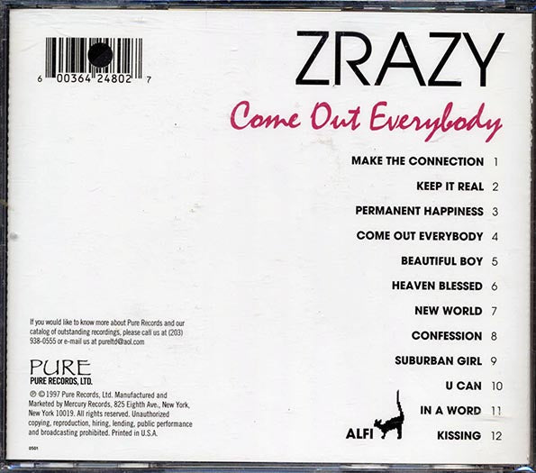 Zrazy - Come Out Everybody (CD)