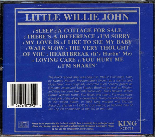 Little Willie John - Sure Things (CD)