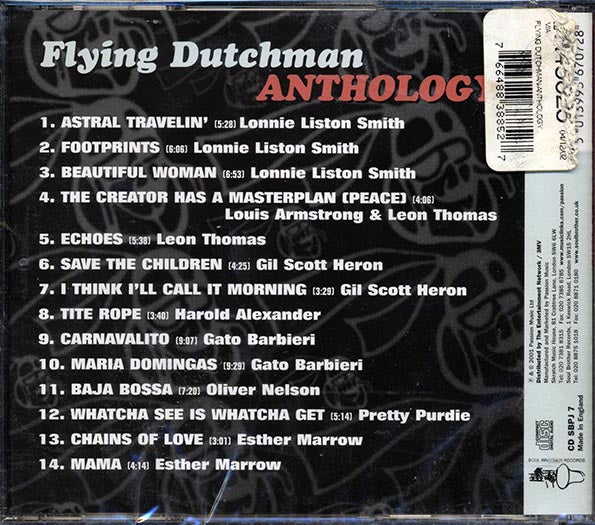 Lonnie Liston Smith, Leon Thomas, Gil Scott-Heron, Etc. - Flying Dutchman Anthology (CD)