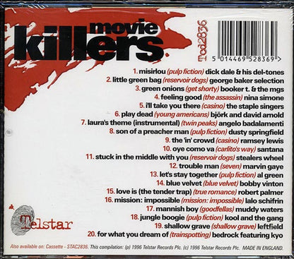 Booker T & The MG's, Nina Simone, Santana, Etc. - Movie Killers: 20 Direct Hits From Cult Movies (CD)