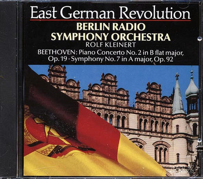Berlin Radio Symphony Orchestra, Rolf Kleinert, Beethoven - Piano Concerto No. 2 In B Flat Major, Op. 19; Symphony No. 7 In A Major, Op. 92 (7", CD)