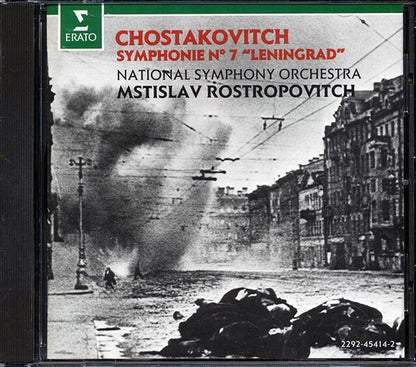 Chostakovitch, National Symphony Orchestra, Mstislav Rostropovitch - Symphonie No. 7: Lenningrad (CD)