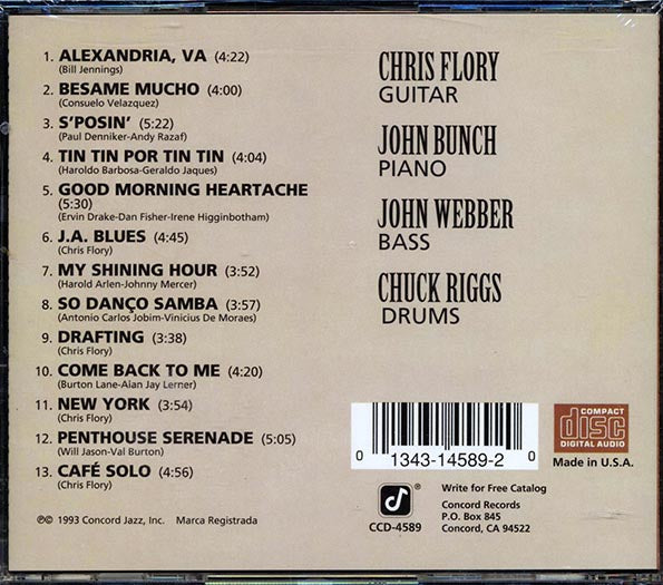 Chris Flory - City Life (CD)