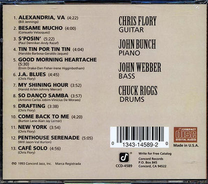 Chris Flory - City Life (CD)