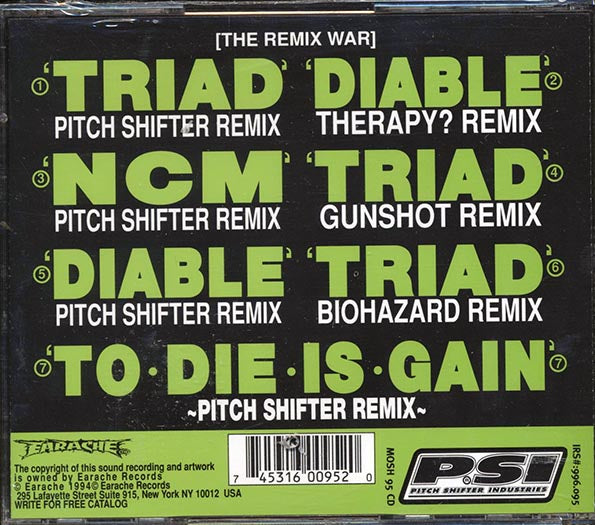 Pitch Shifter - The Remix War (CD)
