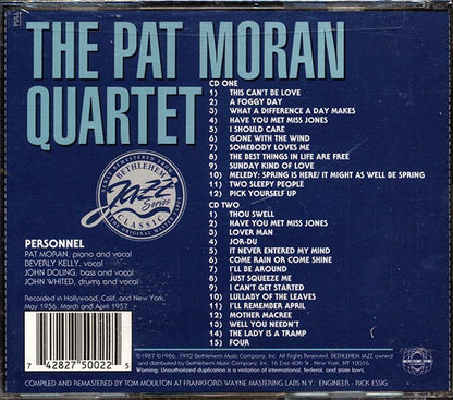 Pat Moran Quartet - While At Birdland (27 tracks) (CD)