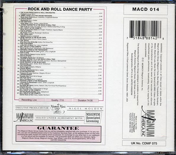 Chuck Berry, Drifters, Platters, Etc. - Alan Freed Rock And Roll Dance Party (CD)