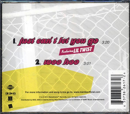 Manika, Lil Twist - Just Can't Let You Go (CD)