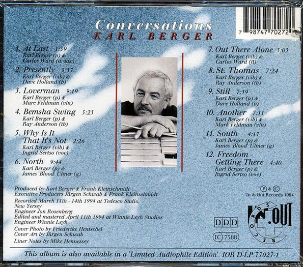 Karl Berger - Conversations (CD)