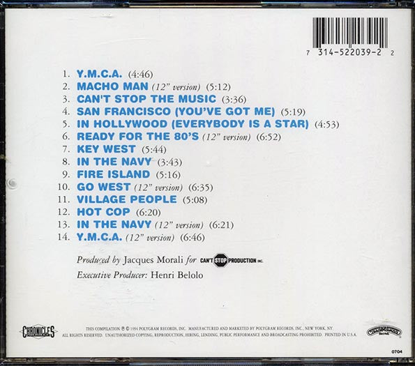 Village People - The Best Of Village People (CD)