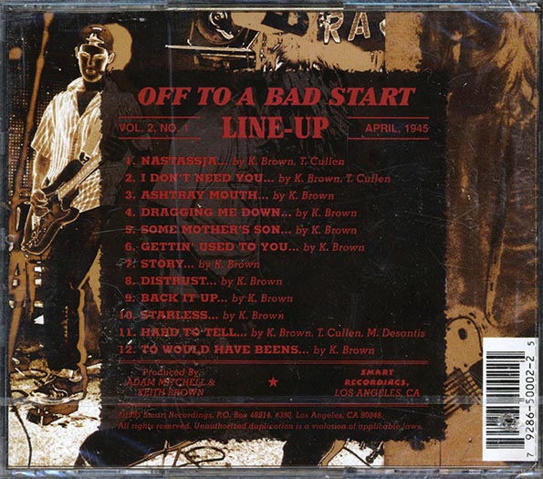 Popsicko - Off To A Bad Start (CD)