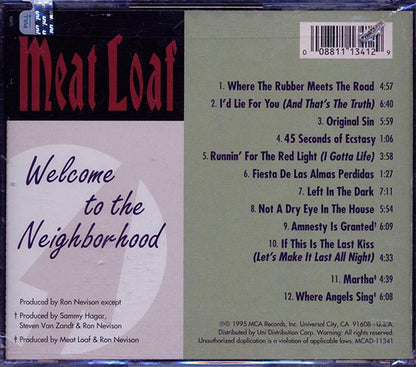 Meat Loaf - Welcome To The Neighborhood (CD)