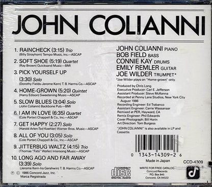 John Colianni - John Colianni (CD)
