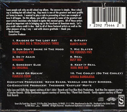 Kool Moe Dee, The Furious Five, Whodini, Etc. - Raiders Of The Lost Art (CD)