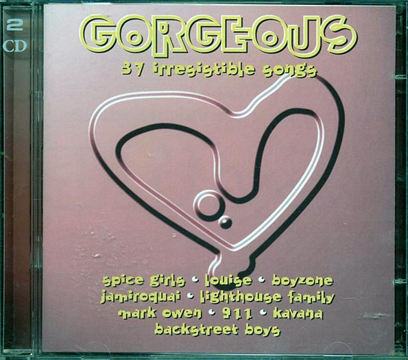 Spice Girls, Seal, Simply Red, Backstreet Boys, Etc. - Gorgeous (37 tracks) (CD)