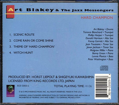 Art Blakey & The Jazz Messengers - Hard Champion (CD)