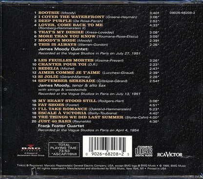 James Moody, Frank Foster - In Paris (20 tracks) (CD)