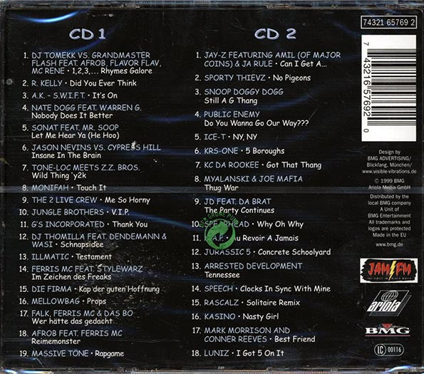 R Kelly, Nate Dogg, Warren G, Mr. Soop, Etc. - Planet Rap (37 tracks) (CD)