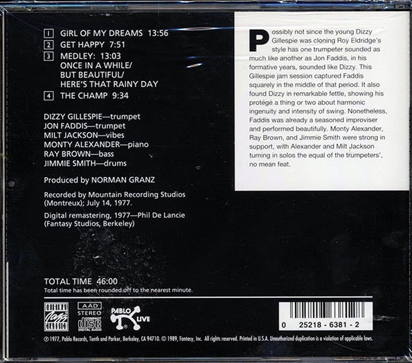 Dizzy Gillespie - Montreux '77 (CD)