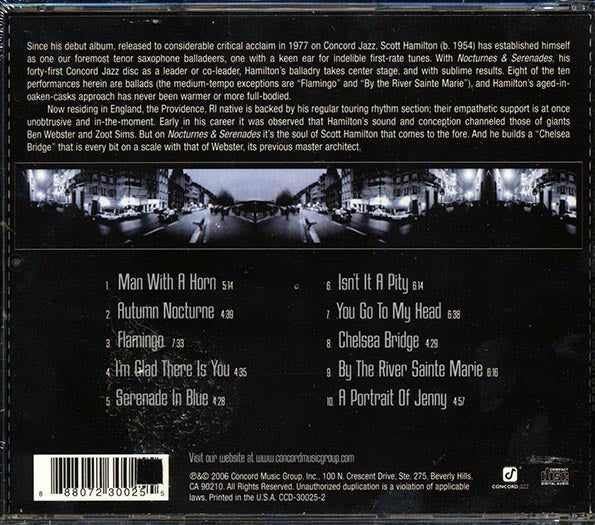 Scott Hamilton - Nocturnes & Serenades (CD)