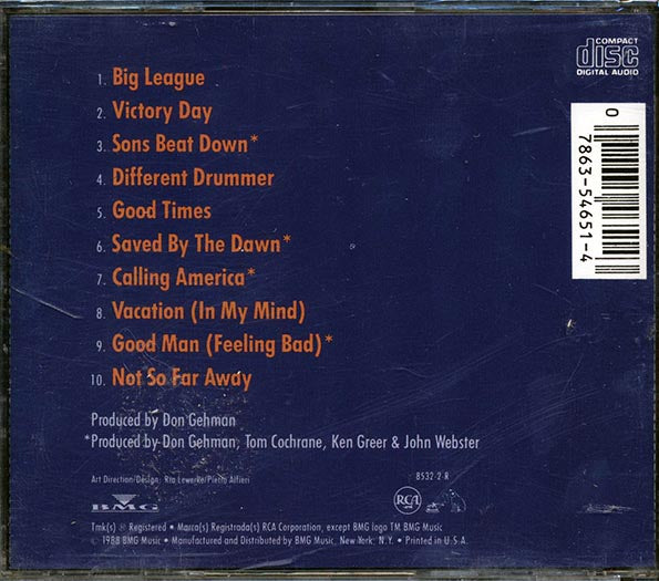 Tom Cochrane, Red Rider - Victory Day (CD)