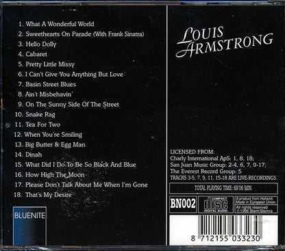Louis Armstrong - New Orleans Jazz (CD)
