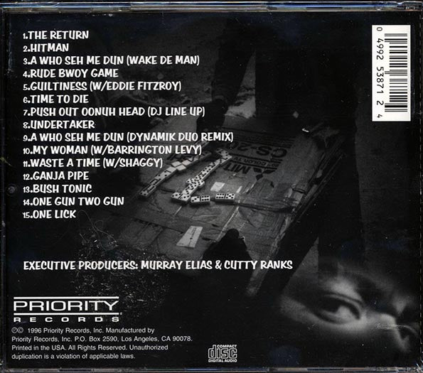 Cutty Ranks - Six Million Ways To Die (CD)