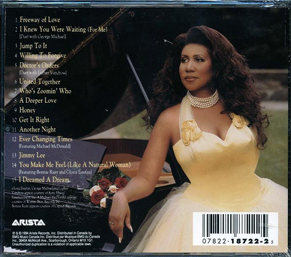 Aretha Franklin - Greatest Hits 1980-1994 (CD)