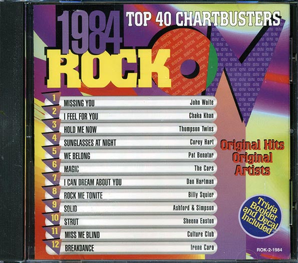 Billy Squier, The Cars, Chaka Khan, Thompson Twins, Etc. - Rock On 1984 (CD)