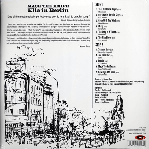 Ella Fitzgerald - Mack The Knife: Ella In Berlin (LP) - PureSound Records