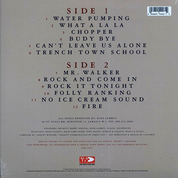 Johnny Osbourne - Mr. Budy Bye (ltd. ed.) (LP) - PureSound Records